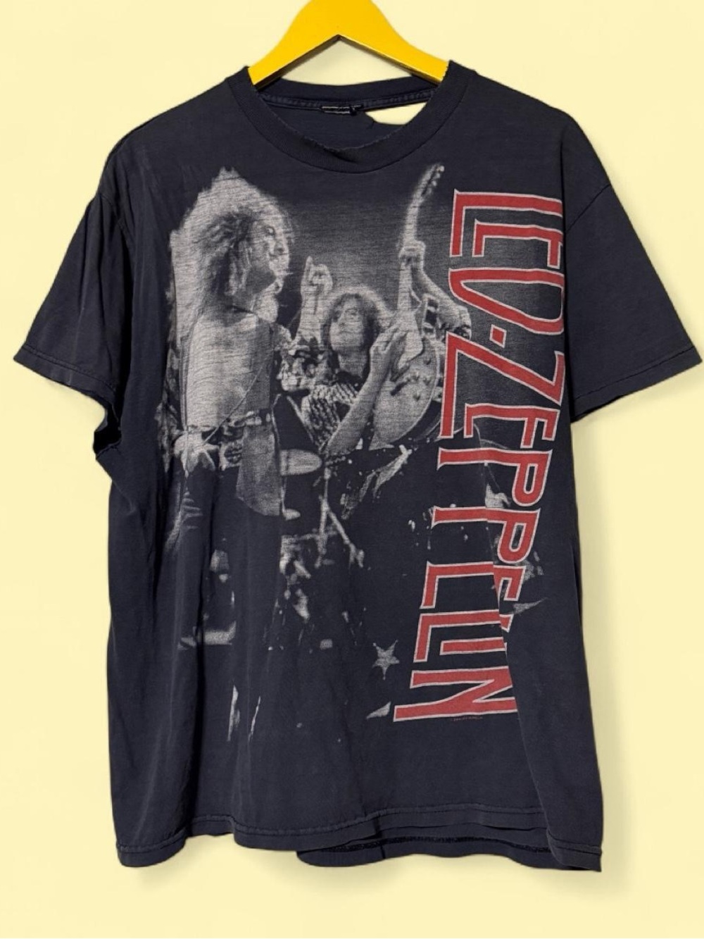 Led Zeppelin Distressed Faded T Shirt 2004 Medium